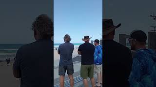 Walks views os Surfers Paradise Beach Gold Coast Australia [upl. by Coney]