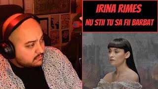 Irina Rimes Nu Stii Tu Sa Fii Barbat Reaction  Hoping for a Better Tomorrow [upl. by Aitat]