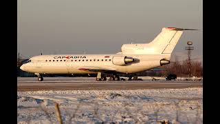 CVR  2010 Saratov Airlines Yakovlev Yak42D RA42356 incident Runway Incursion 27 June 2010 [upl. by Eissac]