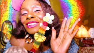 Chewy Candy ASMR Eating Sounds  Chocolate Factory Gummy Stick [upl. by Carlotta]