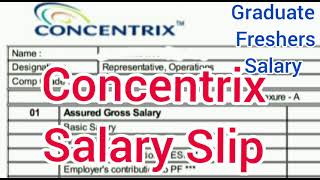 Concentrix Salary Freshers  Concentrix Jobs Salary  Concentrix Salary  Concentrix Ranchi Salary [upl. by Gnek]