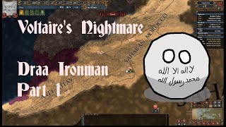 EU4 Voltaires Nightmare  Draa Ironman Part 1 [upl. by Enel]