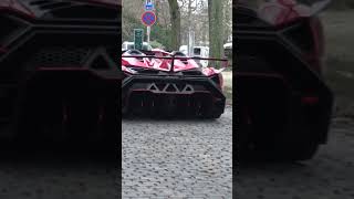 UltraRare 11 Million Lamborghini Veneno LP7504 Roadster On The Road [upl. by Odrarebe]