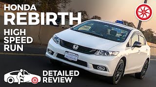 Honda Civic Rebirth 2015  Detailed Review  PakWheels [upl. by Enilrahc312]