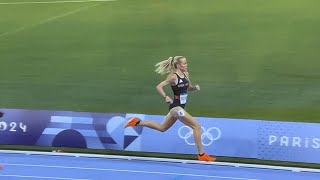 Keely Hodgkinson storms to 800m gold for GB’s first athletics triumph in Paris [upl. by Danelle255]