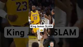 King James Slam 👑 nba shorts [upl. by Anah229]