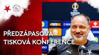 UEL  Tisková konference po Ajaxu [upl. by Reffineg]