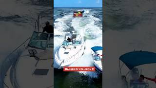 Near Boat Collision at High Speed  Boat Zone [upl. by Ivetts63]