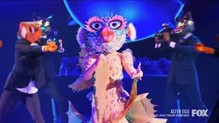 The Masked Singer 6 Pufferfish Sings Doja Cats Say So [upl. by Imoan]