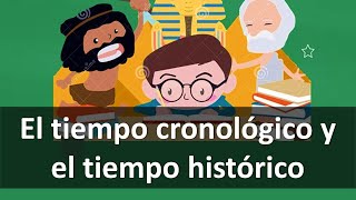 ⭐▶️¿Por qué organizar y medir el tiempo cronológico y tiempo histórico 📕 aulamedia [upl. by Rez]