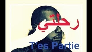 Maître Gims  Tes Partie 💕 Paroles أغنيه فرنسية مترجمة للعربية🎵 HD [upl. by Dickinson783]