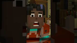 Female Jesse roasts Admin Jesse 2 times minecraftstorymodeseason2 [upl. by Enelcaj]