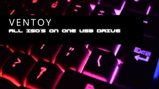 How to install Ventoy on your USB Drive [upl. by Delanos]