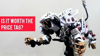 Zoids Chogokin Liger Zero Unboxing and Review [upl. by Enomys]