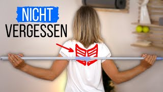 Der SCHMERZ Muskel des oberen Rückens Verstehen und LÖSEN [upl. by Mientao579]