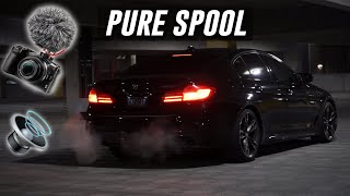 M550i Pure Downpipe Sound [upl. by Fiann]