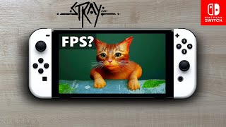 Stray  FPS Test  Nintendo Switch Oled [upl. by Eimrej520]