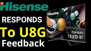 MAJOR Hisense U8G Update Coming QTV PODCAST [upl. by Anthea]