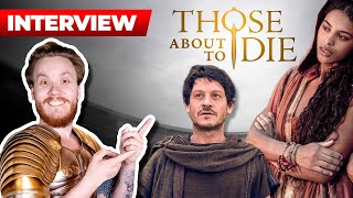 Iwan Rheon amp Sara Martins INTERVIEW  Those About To Die Prime Video [upl. by Eelesor]