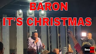 Christmas Parang Baron Its Christmas live Parang music Toronto 2023  Old Trinidad Parang Songs [upl. by Odawa]