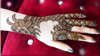 Back Hand Mehndi Design  Eid Mehndi designs  bridal mehndi  mehandi  mehndi ke design  mehendi [upl. by Yeorgi]