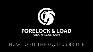 How to fit a Schockemohle Equitus Bridle  Forelock amp Load [upl. by Anilegnave]