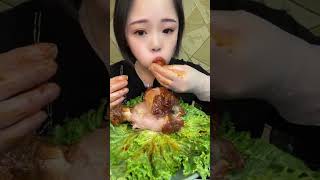 🔥🍽️ ASMR MUKBANG Deliciously Crispy 삼겹살 amp Satisfying Crunchy Bites 🎧🥓🌶️ foodie koreanflavours [upl. by Ahsem40]