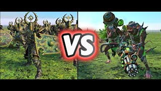 Can Ratling Guns hold back Chosen of Nurgle before its too late Warhammer Total War 3 [upl. by Anuahsar]