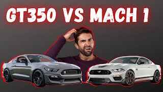 Shelby GT350 Races Mach 1 You Will Be Shocked By This [upl. by Nancee]