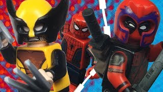 LEGO Deadpool vs Wolverine II [upl. by Nallac]