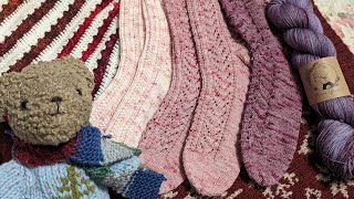 Stitched by Mrs D Knitting amp Crochet podcast 49  Christmas and Advent knitting catch up [upl. by Darcee]