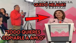 NO ES POSIBLE ESTO PERIODISTA LE PUSO TURBOCH1NG4 A XOCHITL GÁLVEZ EN SU PRIMERA CONFERENCIA [upl. by Mehsah353]