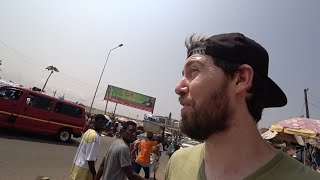 Walking The Real Streets of Accra Ghana 126 [upl. by Veejar]