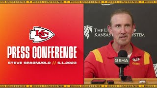 Steve Spagnuolo “We got a lot of work done”  Press Conference 61 [upl. by Chaunce]