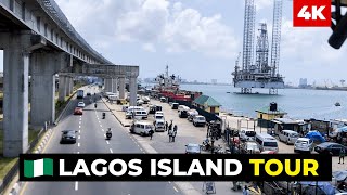 4k Exclusive Lagos Island Train Station Football Stadium and Freedom Park Tour [upl. by Lorelle]