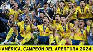 HISTÓRICO AMÉRICA TRICAMPEÓN de LIGA MX tras ganar el APERTURA 2024 vs MONTERREY  Futbol Picante [upl. by Eelrefinnej586]