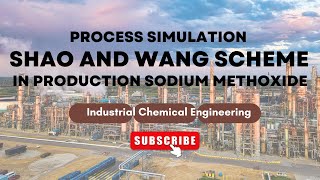 Process Simulation Hysys In Production Sodium Methoxide with Shao and Wang Scheme [upl. by Thera]