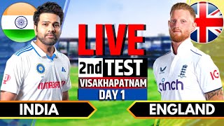 India vs England 2nd Test  India vs England Live  IND vs ENG Live Score amp Commentary Session 3 [upl. by Onailime998]