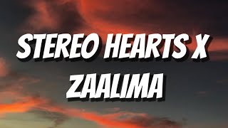 Stereo Hearts x Zaalima Hindi x English Mashup Lyrics [upl. by Sidwel385]