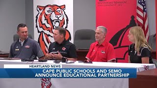 SEMO Cape Girardeau Public Schools announce educational partnership [upl. by Aggy110]