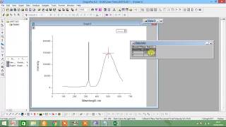 Band Gap Eg calculation from Photoluminescence PL Spectra [upl. by Venita]