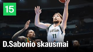 Domantas Sabonis „Turiu žaisti per skausmą“ [upl. by Chrissie]