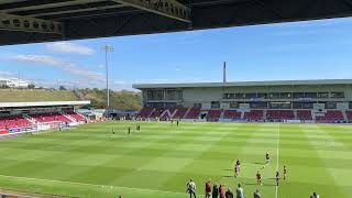 BBC Three Counties radio Northampton 12 Wycombe pre and postmatch chat [upl. by Arahsak]