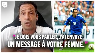 Ludovic Giuly raconte comment un SMS à la femme de Domenech la privé de Mondial [upl. by Noma]