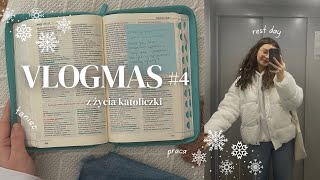 VLOGMAS 4  praca rest day taniec  4122023 [upl. by Draper]