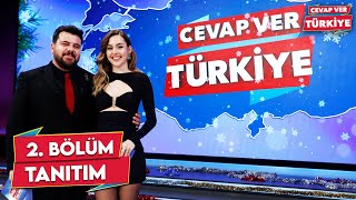 Cevap Ver Türkiye 2 Bölüm Fragmanı CevapVerTurkiye [upl. by Elazaro]