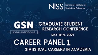 Academic Career Panel  2024 GSN Research Conference May 18 2024 [upl. by Eckart]