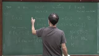 Doctorate program Functional Analysis  Lecture 24 Weak topology [upl. by Ocirred]