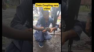 Train Coupling work  train coupling technology trendingshorts indianrailways [upl. by Egedan926]