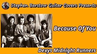 Because Of You 1986  Dexys Midnight Runners Cover  Stephen Barstow [upl. by Cormack]